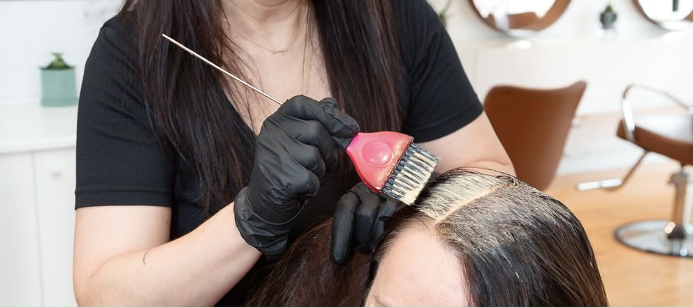 Metro Hair Salon root touch-up