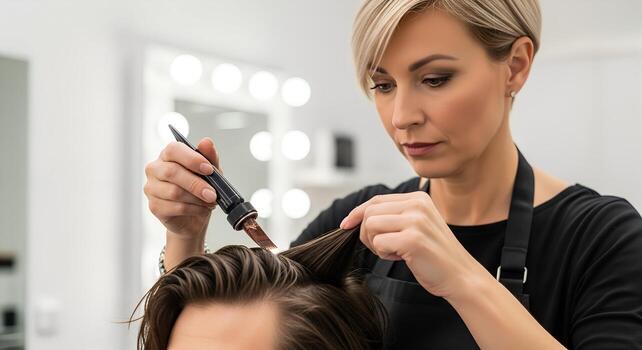 Professional Hair Color Transition